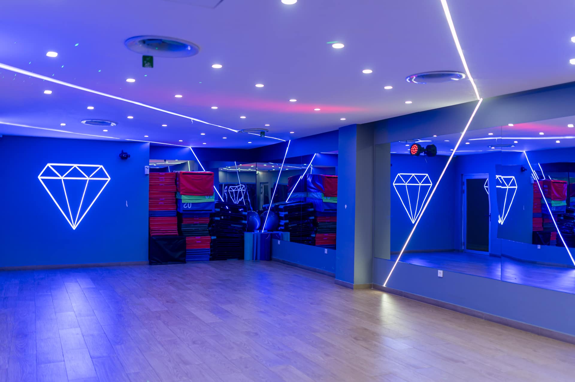 Sala de aulas em grupo